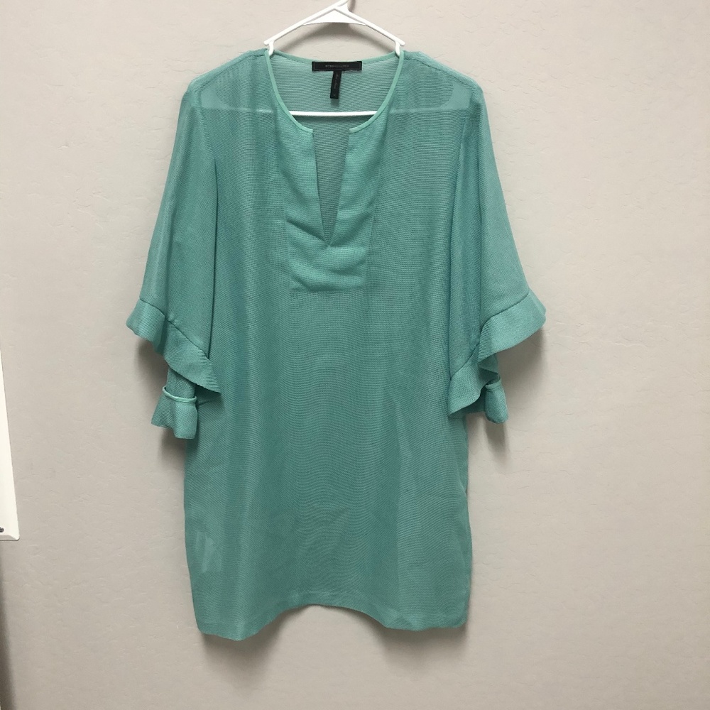 BCBGMaxAzria Swimsuit Coverup in Teal